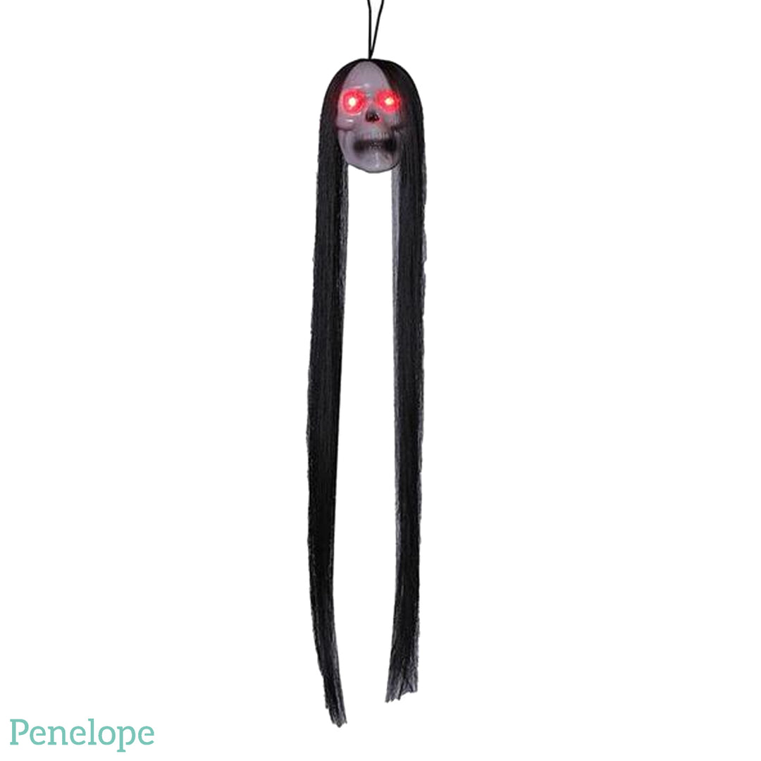 גולגולת מכשפה עיניים מפחידות