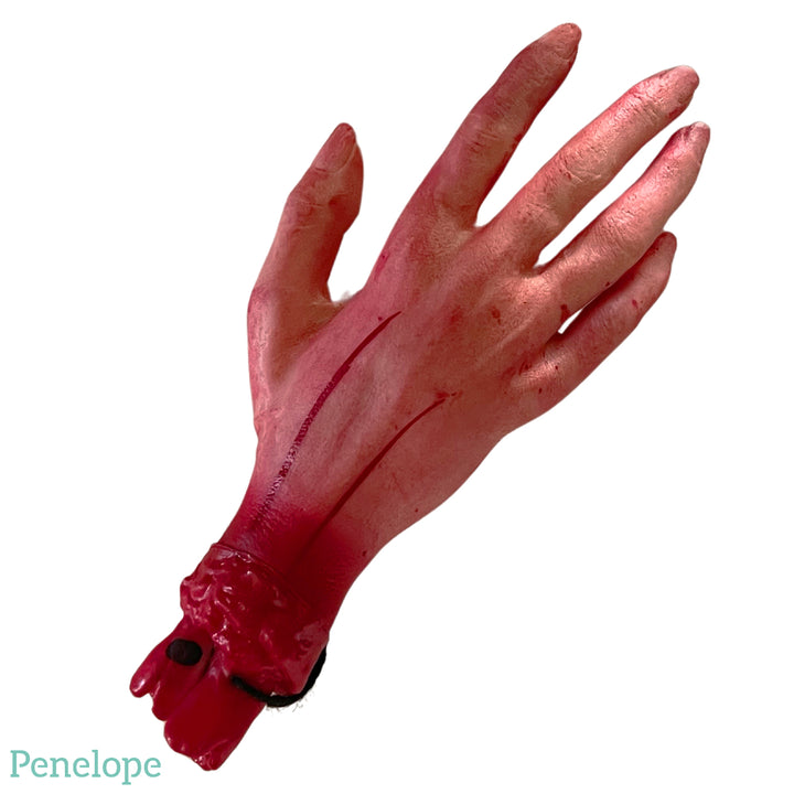 יד מדממת מגומי