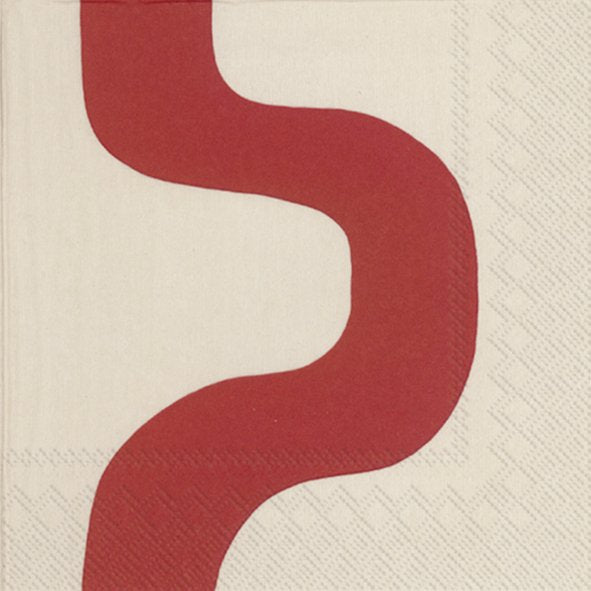 מפיות סרינה אדום - 20 יחידות