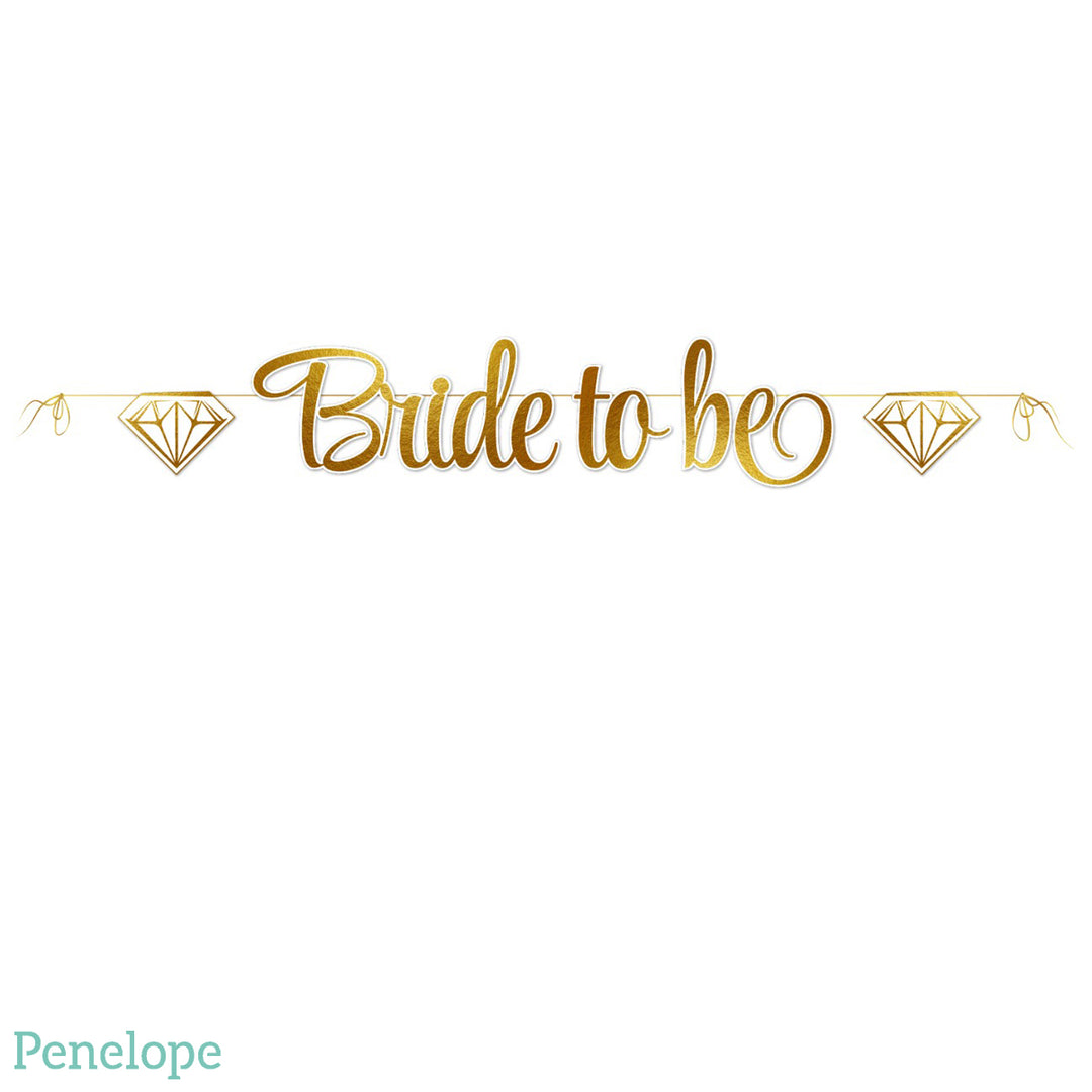 שרשרת זהב Bride To Be