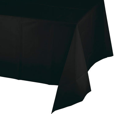 מפת שולחן פלסטיק שחורה - פנלופה