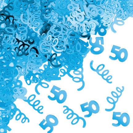 קונפטי מספר 50 תכלת - penelope