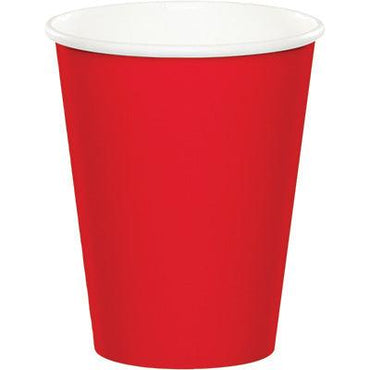 כוסות נייר אדום - פנלופה
