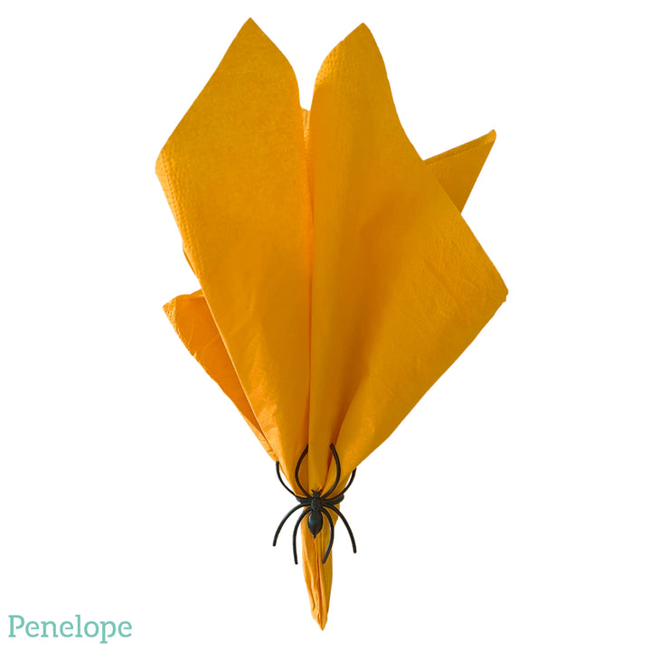 חבקים עכביש שחור - 10 יחידות