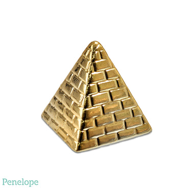 פרמידה קרמיקה מיני זהב - 5*4.5 ס"מ