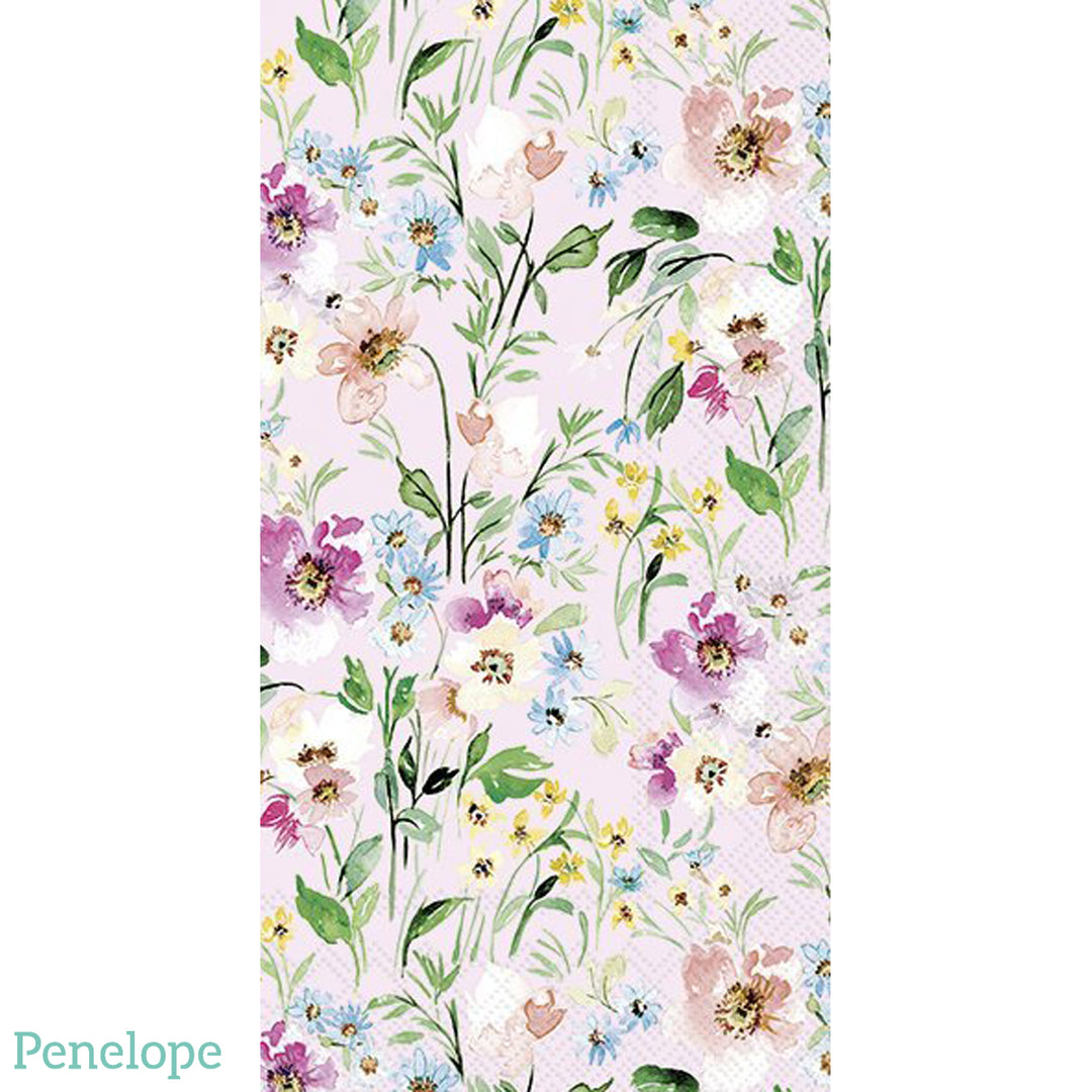 מפיות מאורכות פרחי אביב - 16 יחידות