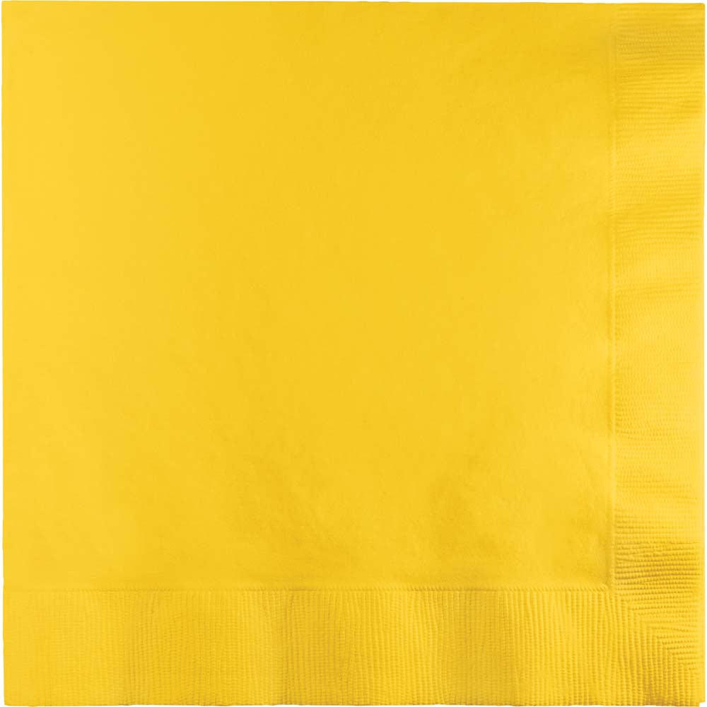 מפיות צהובות - 50 יחידות