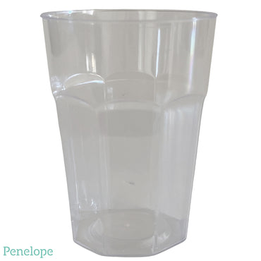 כוסות פלסטיק שקופות גידי - 18 יחידות