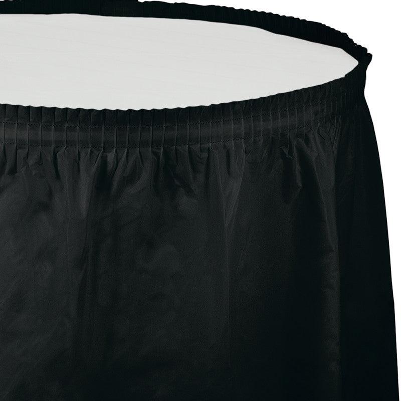 חצאית שולחן שחורה -פנלופה
