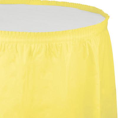 חצאית שולחן צהוב - פנלופה