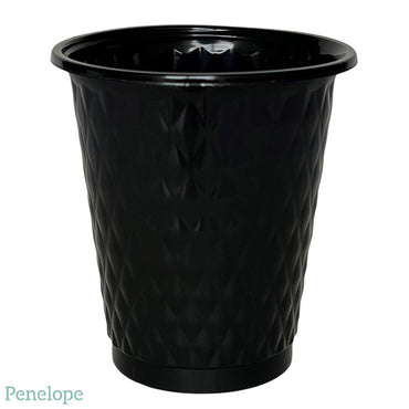 כוסות פלסטיק יהלום שחור - פנלופה