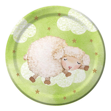 צלחות עוגה Baby Sheep - 8 יחידות - penelope