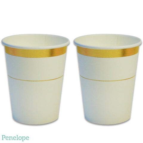 כוס קרם פס זהב - פנלופה