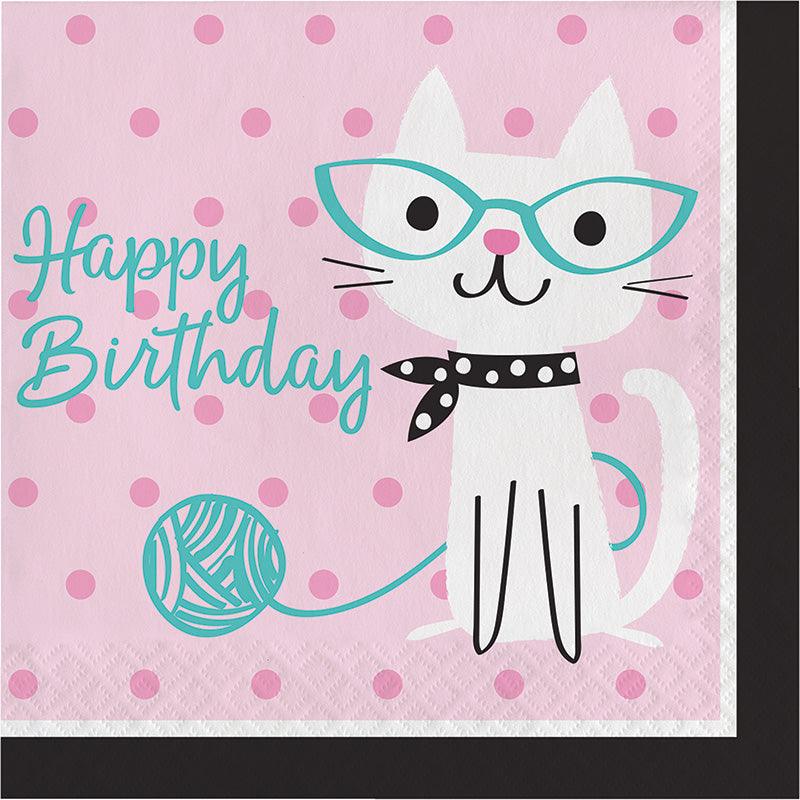 מפיות יום הולדת חתולה - פנלופה