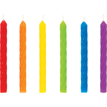 נרות יום הולדת צבעוניים - פנלופה