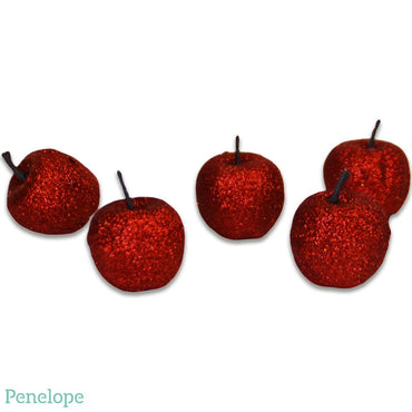 תפוחים גליטר אדום - פנלופה