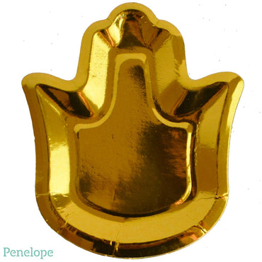 צלחות חמסה זהב - פנלופה