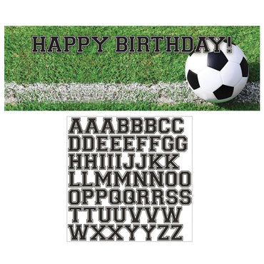 כרזת יום הולדת שמח כדורגל - פנלופה