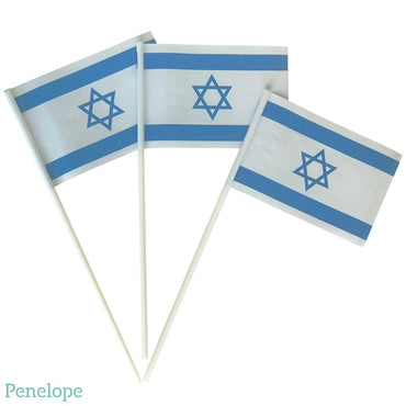 שיפודים דגל ישראל - 6 יחידות - penelope