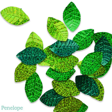קונפטי עלים ירוקים - penelope