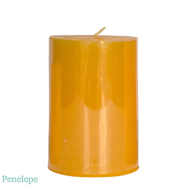 נר לשולחן ריחני צהוב חלמון - פנלופה