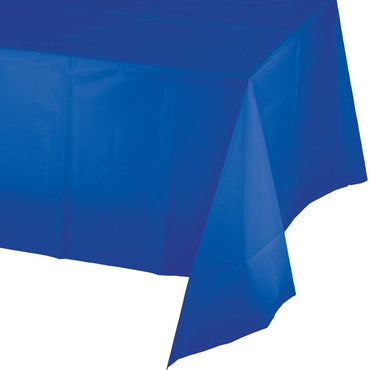 מפת שולחן פלסטיק כחול - פנלופה