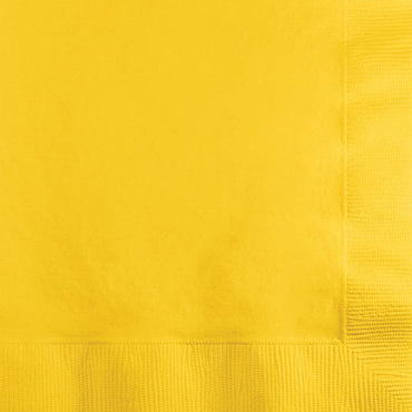 מפיות בצבע צהוב קיץ חלקות - פנלופה