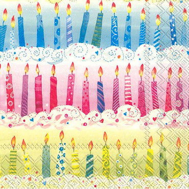 מפיות נרות יום הולדת - פנלופה