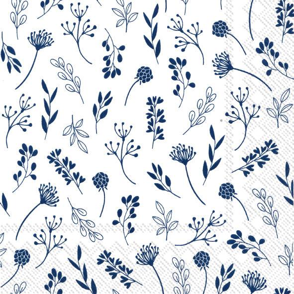 מפיות פרחים כחולים - פנלופה